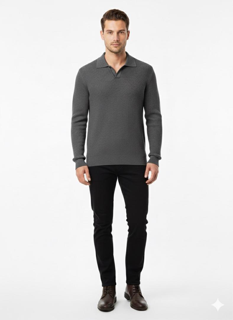 بلوز بافت یقه دار 3113